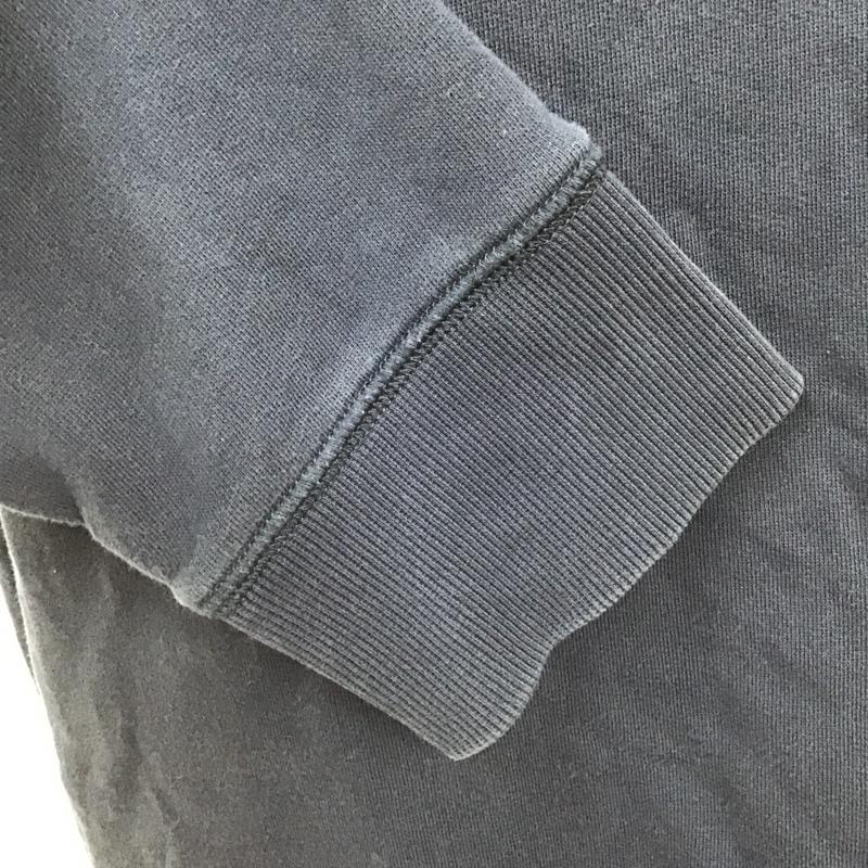 トミーヒルフィガー TOMMY HILFIGER トレーナー 長袖 XL 無地 紺 / ネイビー / メンズ USED 古着 中古 10102326