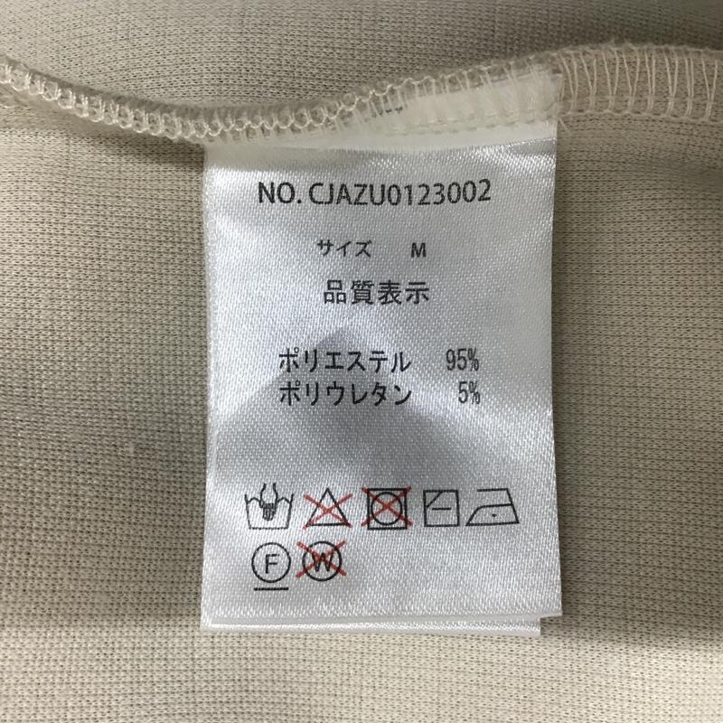 キャスパージョン CASPER JOHN ポロシャツ 長袖 M 無地 ベージュ / ベージュ / メンズ USED 古着 中古 10102342
