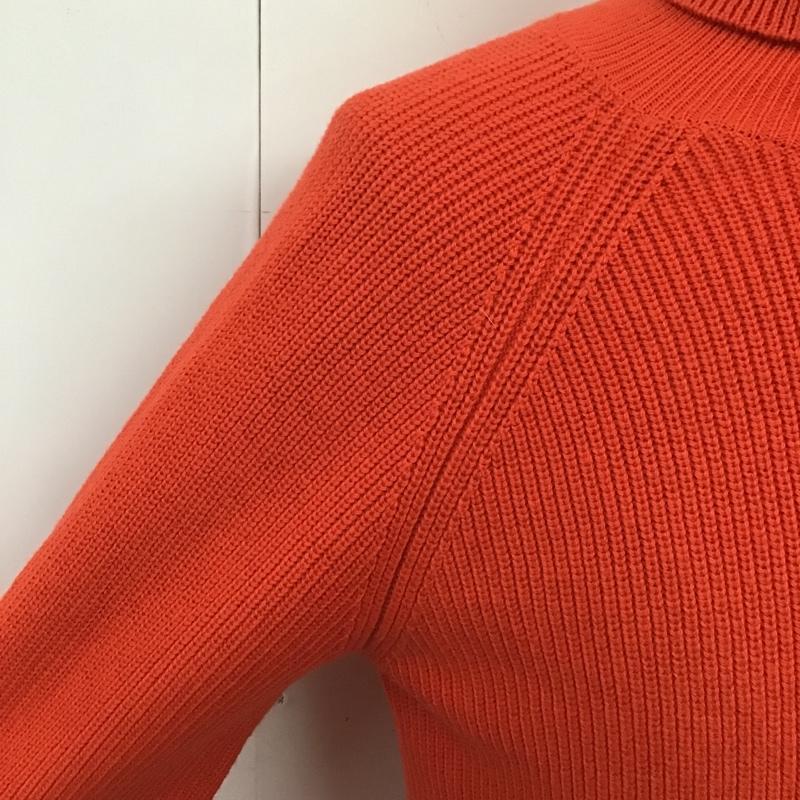 ビームス BEAMS ニット、セーター 長袖 タートルネック M 無地 赤 / レッド / メンズ USED 古着 中古 10102358