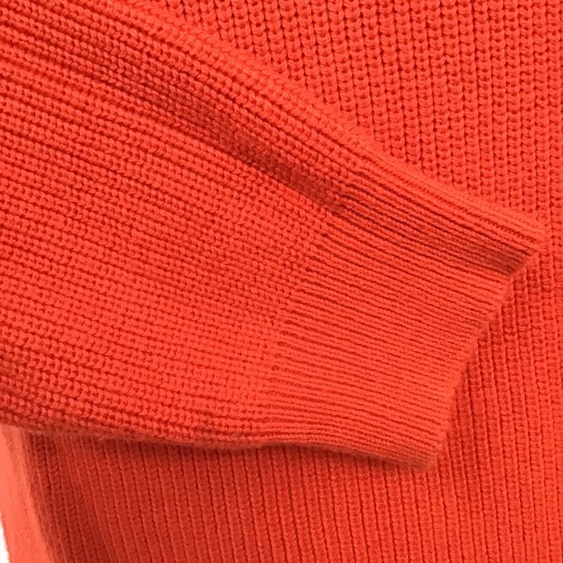 ビームス BEAMS ニット、セーター 長袖 タートルネック M 無地 赤 / レッド / メンズ USED 古着 中古 10102358