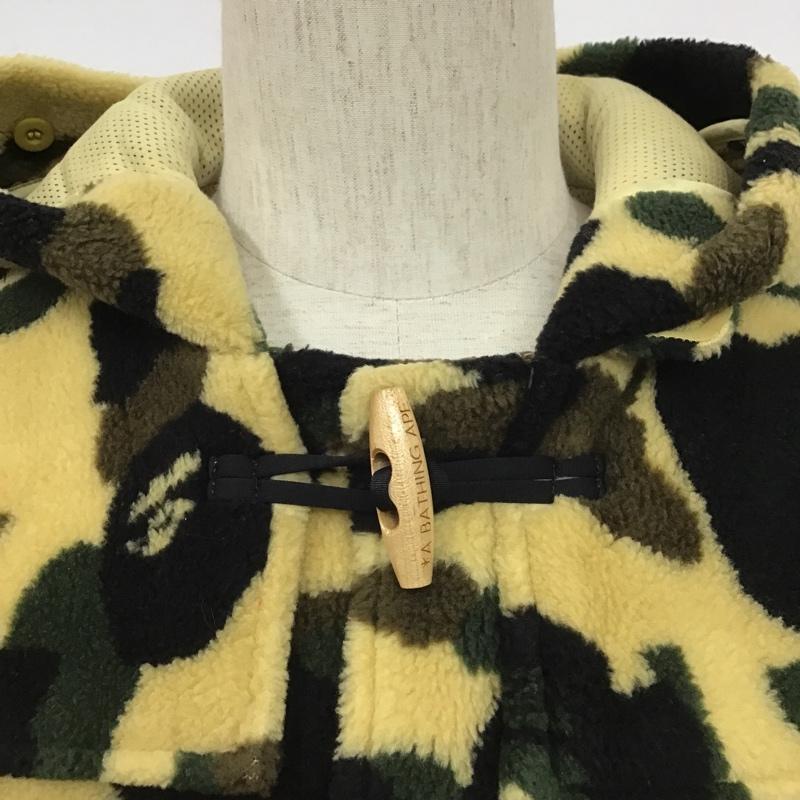 アベイシングエイプ A BATHING APE コート コート一般 ダッフルコート ボア サルカモ M カモフラージュ柄・迷彩 マルチカラー / マルチカラー / メンズ USED 古着 中古 10102369