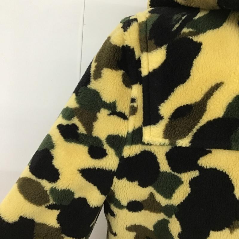 アベイシングエイプ A BATHING APE コート コート一般 ダッフルコート ボア サルカモ M カモフラージュ柄・迷彩 マルチカラー / マルチカラー / メンズ USED 古着 中古 10102369