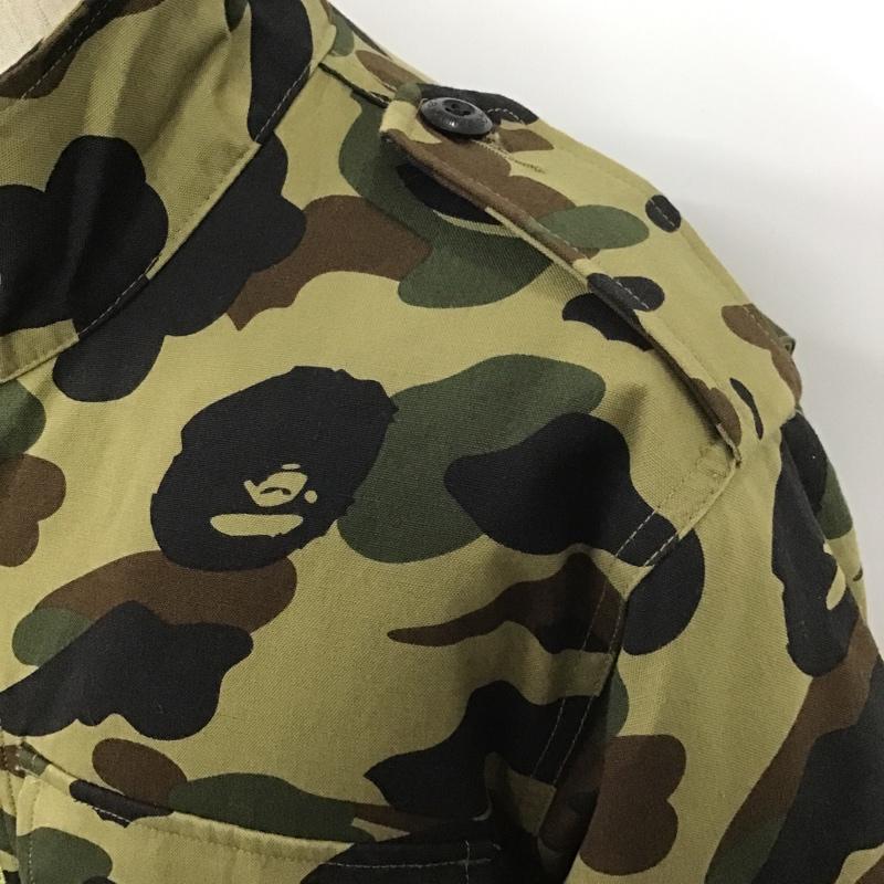 アベイシングエイプ A BATHING APE コート コート一般 XXL ロゴ、文字 X カモフラージュ柄・迷彩 マルチカラー / マルチカラー / メンズ USED 古着 中古 10102377