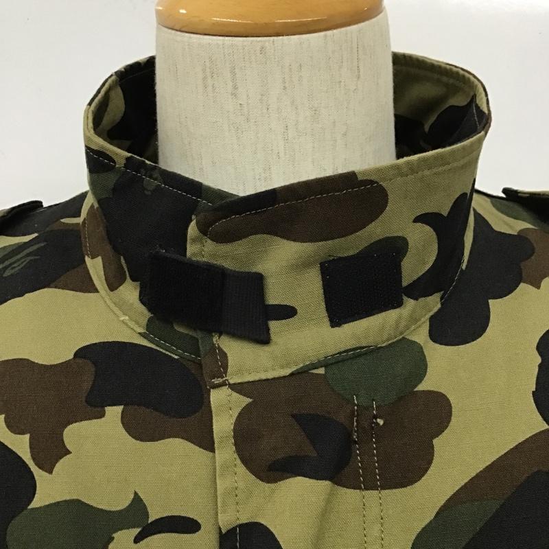 アベイシングエイプ A BATHING APE コート コート一般 XXL ロゴ、文字 X カモフラージュ柄・迷彩 マルチカラー / マルチカラー / メンズ USED 古着 中古 10102377