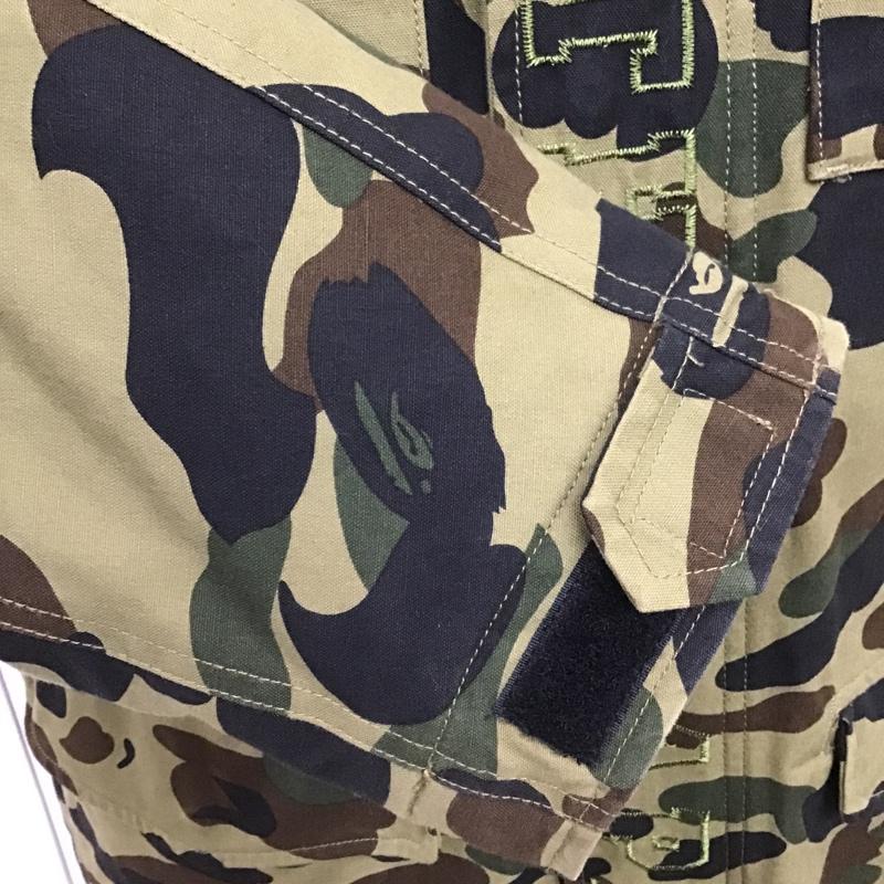 アベイシングエイプ A BATHING APE コート コート一般 XXL ロゴ、文字 X カモフラージュ柄・迷彩 マルチカラー / マルチカラー / メンズ USED 古着 中古 10102377