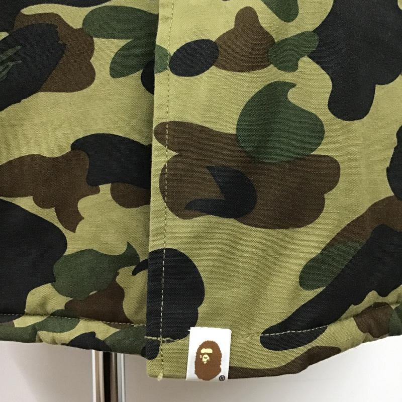 アベイシングエイプ A BATHING APE コート コート一般 XXL ロゴ、文字 X カモフラージュ柄・迷彩 マルチカラー / マルチカラー / メンズ USED 古着 中古 10102377