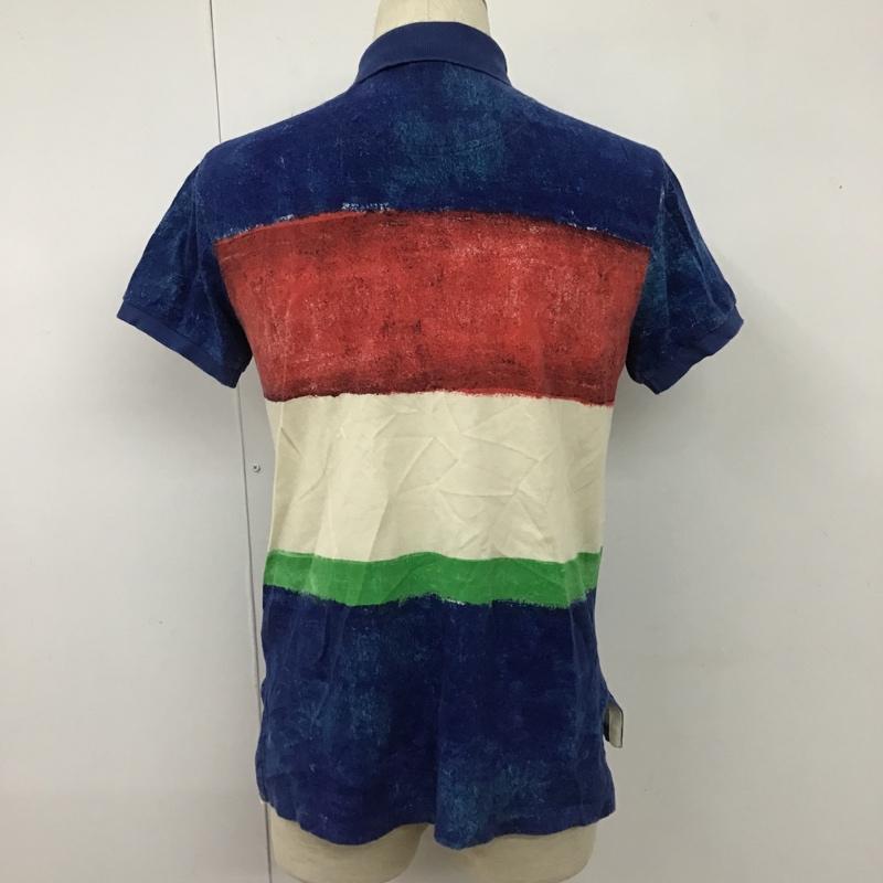 ポロバイラルフローレン Polo by RALPH LAUREN ポロシャツ 半袖 S 無地 マルチカラー / マルチカラー / メンズ USED 古着 中古 10102381