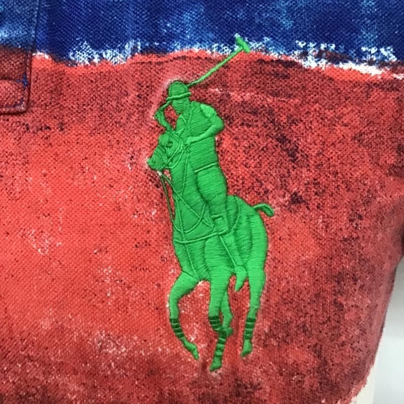 ポロバイラルフローレン Polo by RALPH LAUREN ポロシャツ 半袖 S 無地 マルチカラー / マルチカラー / メンズ USED 古着 中古 10102381