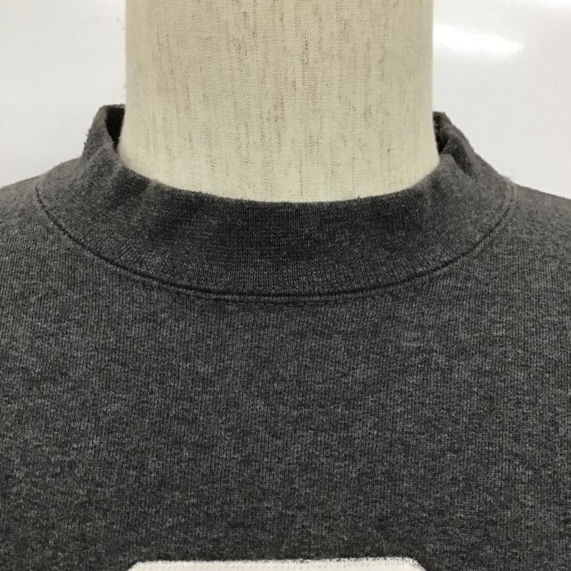 ヘインズ HANES トレーナー 長袖 L 無地 灰 / グレー / メンズ USED 古着 中古 10102383