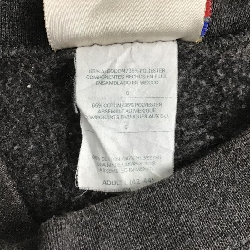 ヘインズ HANES トレーナー 長袖 L 無地 灰 / グレー / メンズ USED 古着 中古 10102383