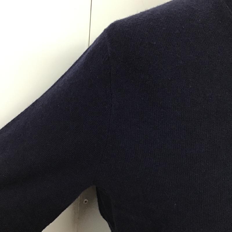 ポロバイラルフローレン Polo by RALPH LAUREN カーディガン 長袖 ポロベア M 無地 紺 / ネイビー / メンズ USED 古着 中古 10102386