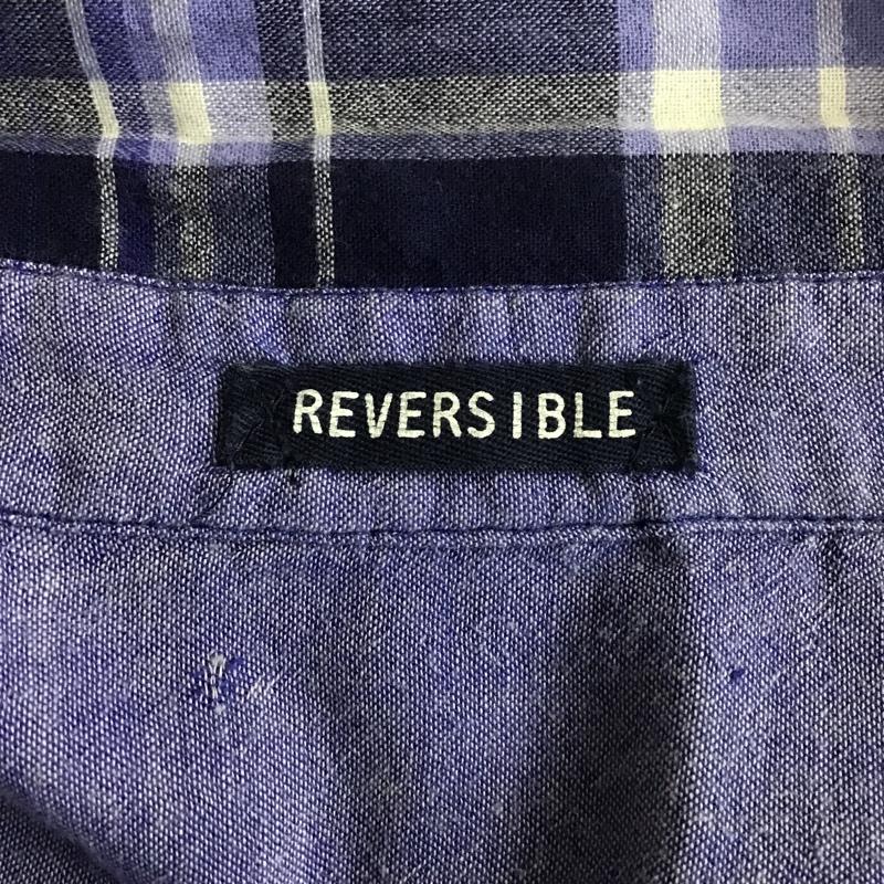 ラルフローレン RALPHLAUREN シャツ、ブラウス 長袖 リバーシブル 無地 X チェック マルチカラー / マルチカラー / メンズ USED 古着 中古 10102392
