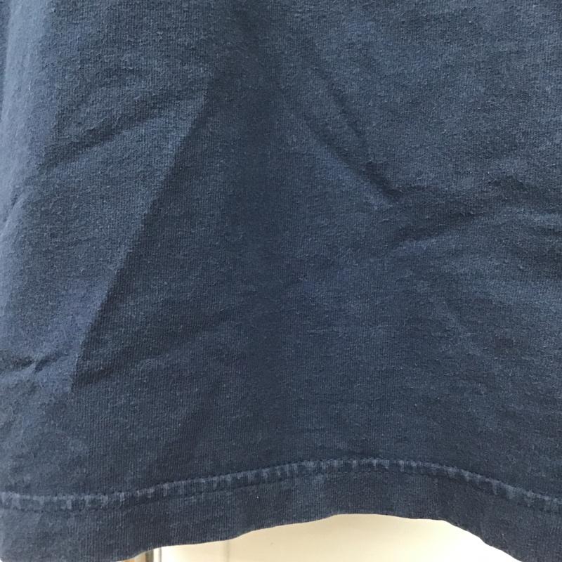 カーハート Carhartt カットソー 半袖 ヘンリーネック XL 無地 紺 / ネイビー / メンズ USED 古着 中古 10102402