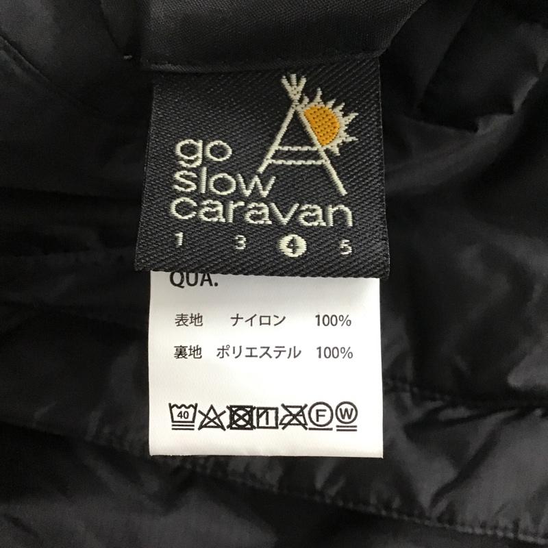 ゴースローキャラバン go slow caravan ジャケット、上着 ジャンパー、ブルゾン リバーシブル プルオーバー パーカー 4 無地 黒 / ブラック / メンズ USED 古着 中古 10102416
