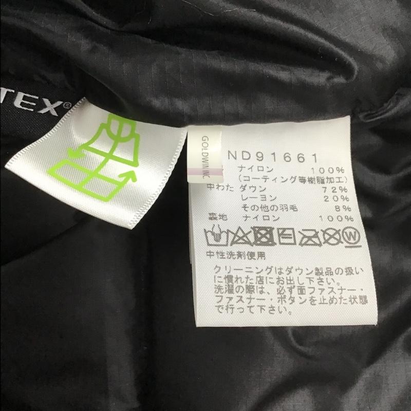 ザノースフェイス THE NORTH FACE ジャケット、上着 ダウンジャケット ND91661 ウィンドストッパーブルックスレンジライトパーカー M 無地 黒 / ブラック / メンズ USED 古着 中古 10102419