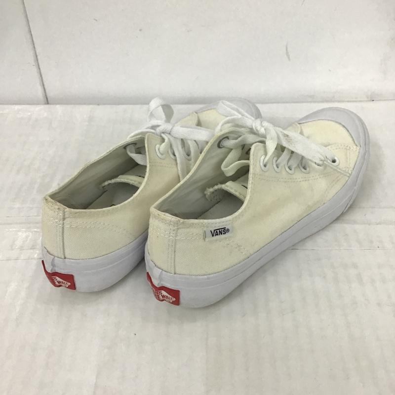 バンズ VANS スニーカー スニーカー V56N CLASSIC SKOOL 23cm ローカット 23.0cm ロゴ、文字 オフホワイト / オフホワイト / レディース USED 古着 中古 10102423