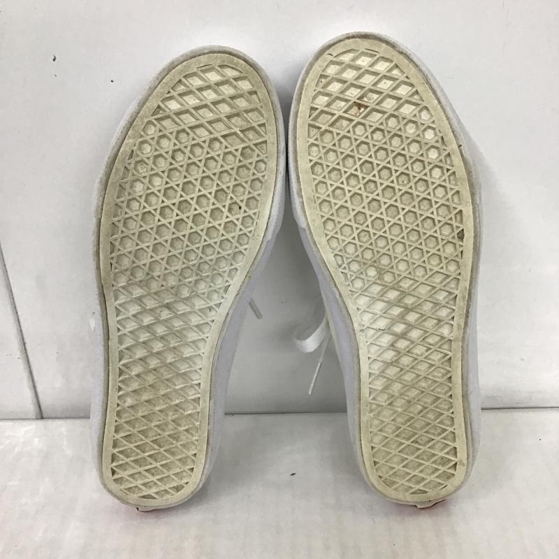 バンズ VANS スニーカー スニーカー V56N CLASSIC SKOOL 23cm ローカット 23.0cm ロゴ、文字 オフホワイト / オフホワイト / レディース USED 古着 中古 10102423