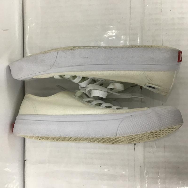 バンズ VANS スニーカー スニーカー V56N CLASSIC SKOOL 23cm ローカット 23.0cm ロゴ、文字 オフホワイト / オフホワイト / レディース USED 古着 中古 10102423