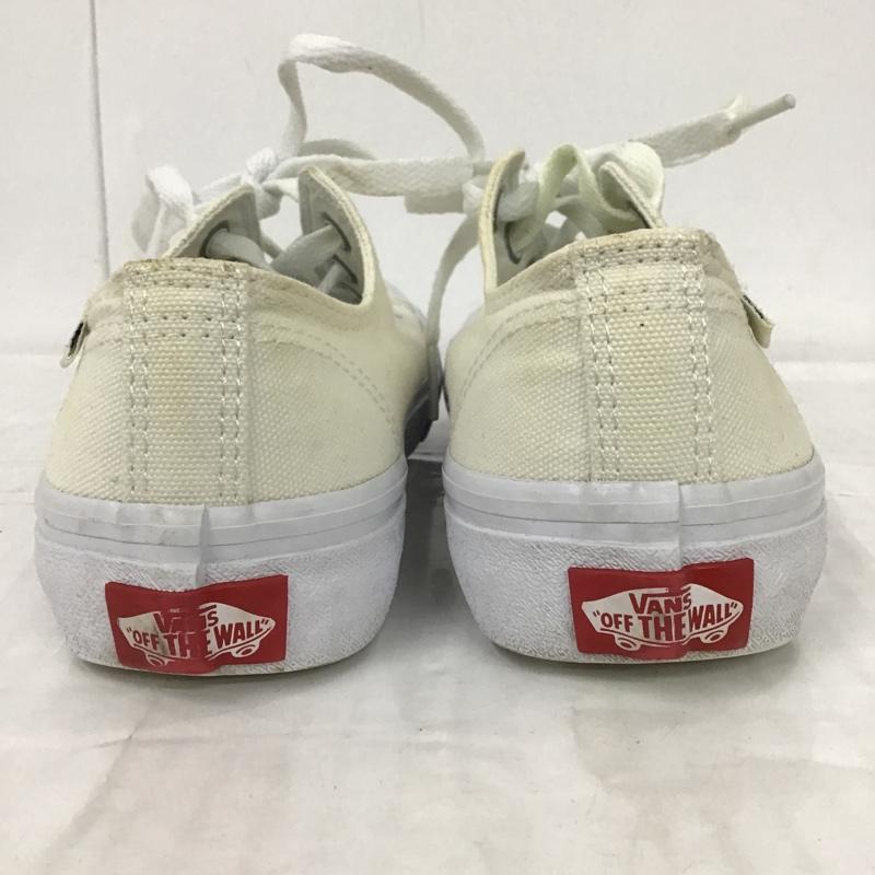 バンズ VANS スニーカー スニーカー V56N CLASSIC SKOOL 23cm ローカット 23.0cm ロゴ、文字 オフホワイト / オフホワイト / レディース USED 古着 中古 10102423