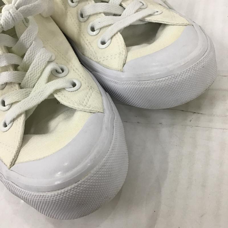 バンズ VANS スニーカー スニーカー V56N CLASSIC SKOOL 23cm ローカット 23.0cm ロゴ、文字 オフホワイト / オフホワイト / レディース USED 古着 中古 10102423