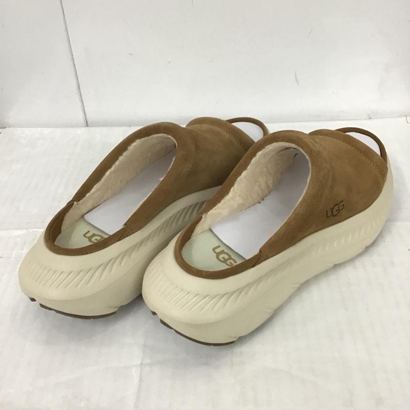 アグ UGG サンダル サンダル 1127631 M CA805 V2 SLIDE ミッドソール スライドサンダル 23.5cm 箱有 23.5cm ロゴ、文字 ベージュ / ベージュ / レディース USED 古着 中古 10102424