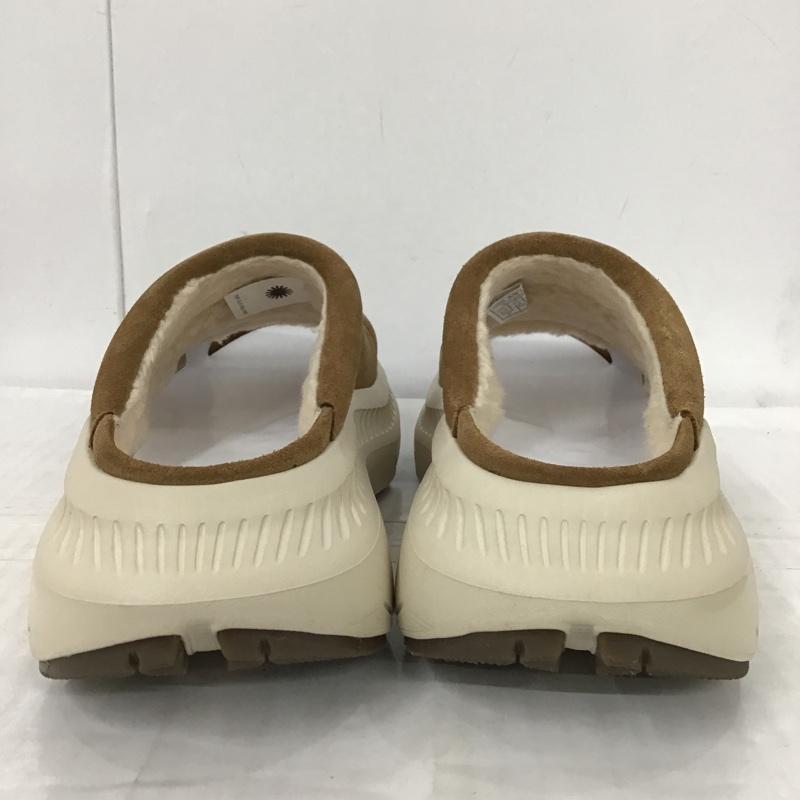 アグ UGG サンダル サンダル 1127631 M CA805 V2 SLIDE ミッドソール スライドサンダル 23.5cm 箱有 23.5cm ロゴ、文字 ベージュ / ベージュ / レディース USED 古着 中古 10102424