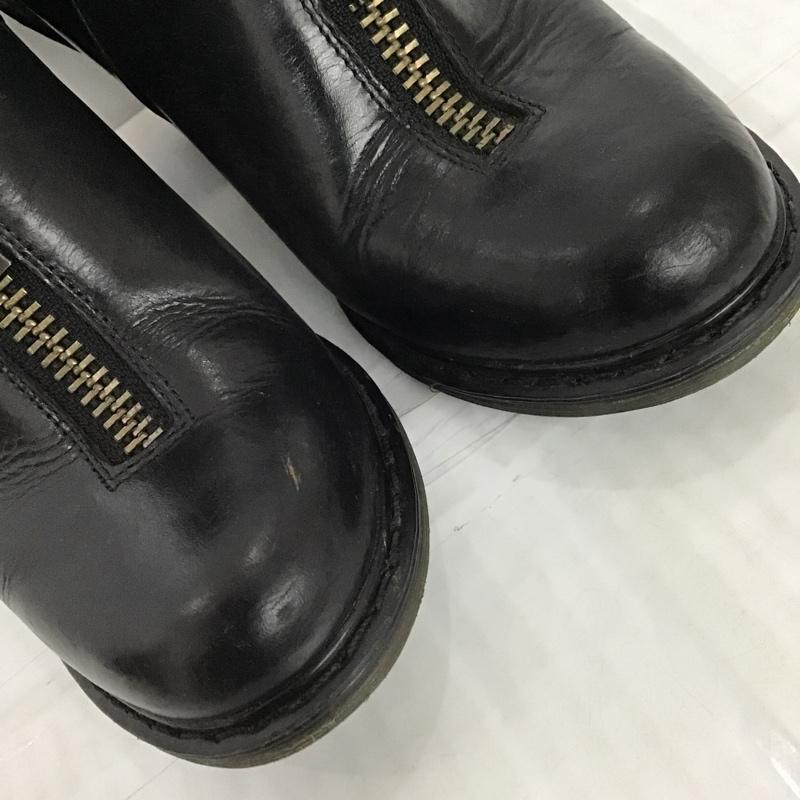ドクターマーチン Dr.Martens ブーツ ブーティ JOLENE フルジップ 無地 黒 / ブラック / レディース USED 古着 中古 10102428