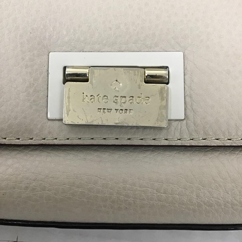 ケイトスペード Kate Spade ショルダーバッグ ショルダーバッグ ハンドバッグ 2WAY ロゴ、文字 グレージュ / グレージュ / レディース USED 古着 中古 10102432