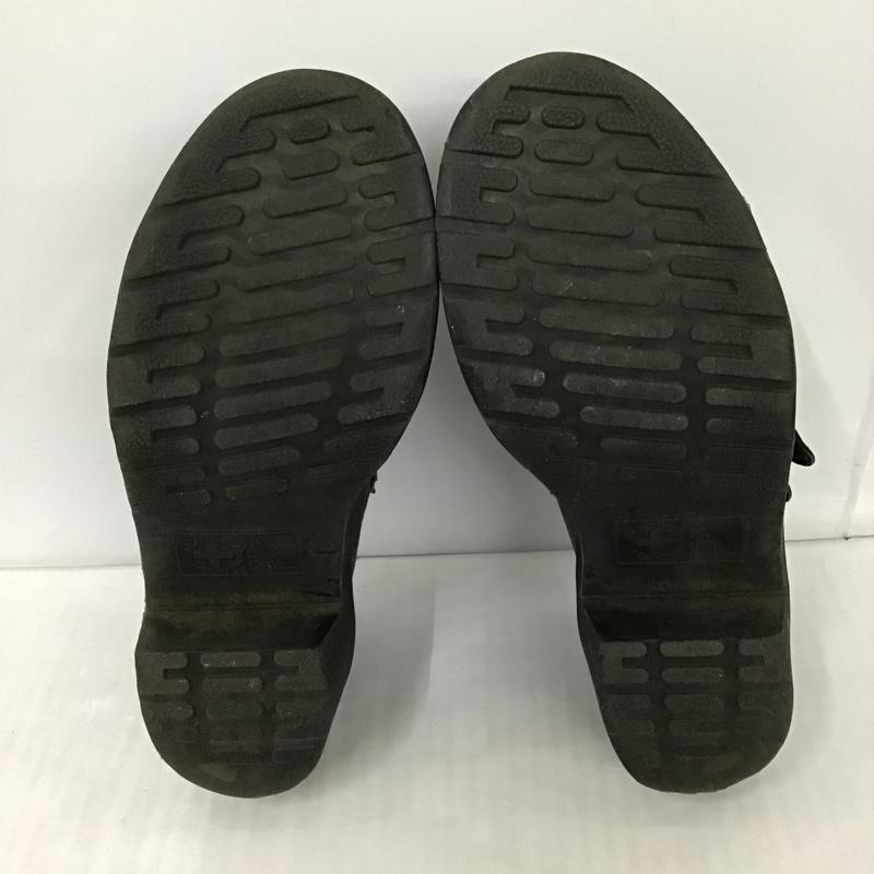 ドクターマーチン Dr.Martens ブーツ ブーティ IVY ヒール ダブルベルト UK5 無地 カーキ / カーキ / レディース USED 古着 中古 10102436