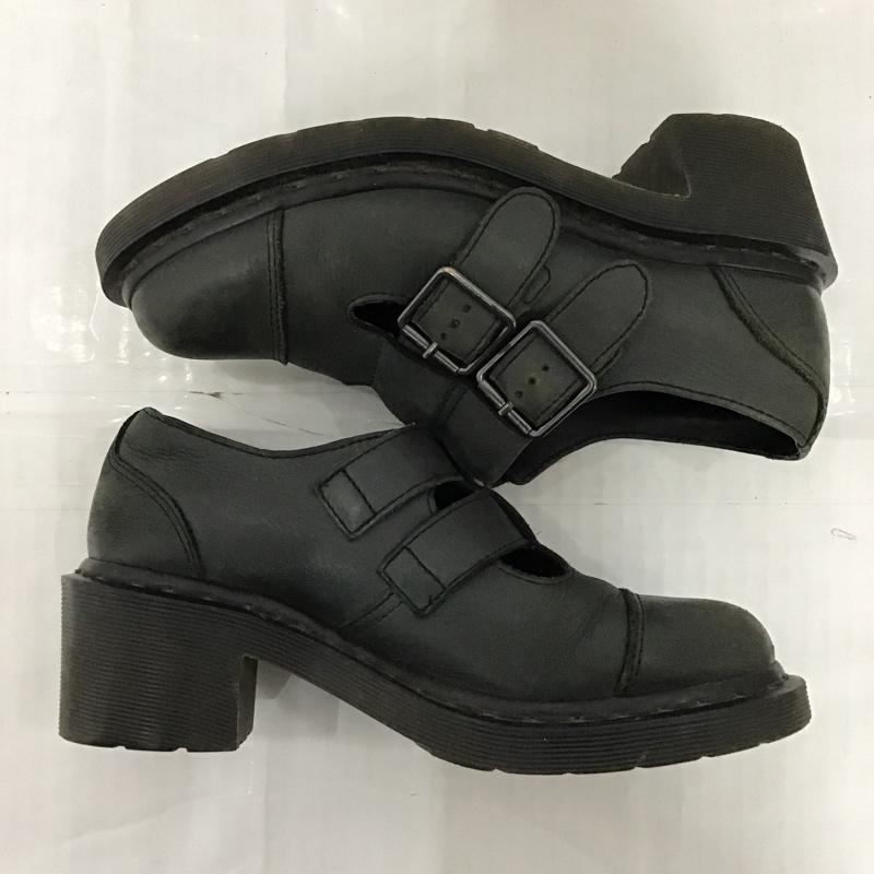 ドクターマーチン Dr.Martens ブーツ ブーティ IVY ヒール ダブルベルト UK5 無地 カーキ / カーキ / レディース USED 古着 中古 10102436