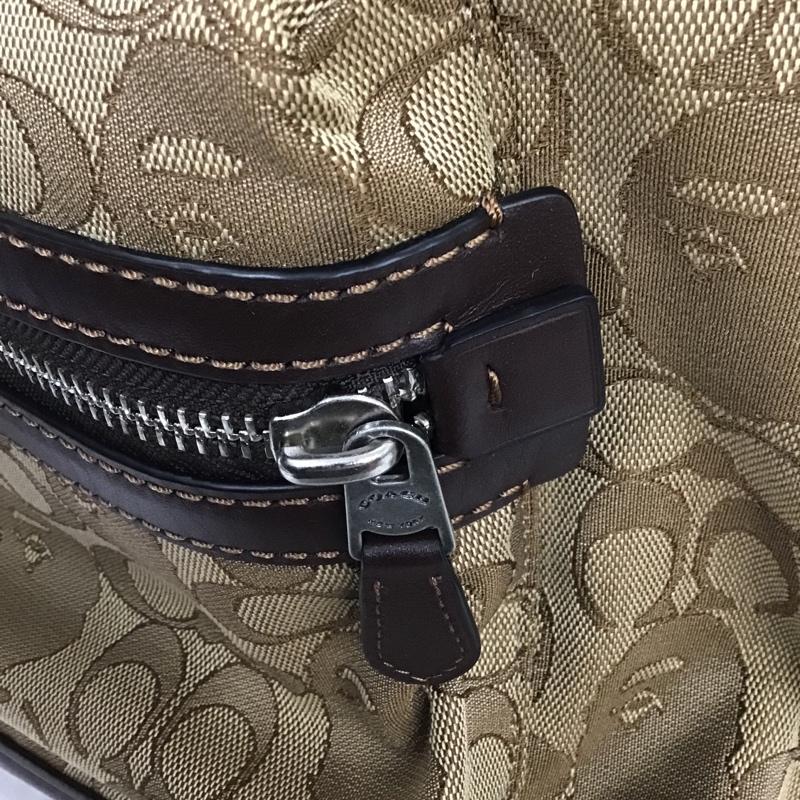 アベイシングエイプ A BATHING APE リュックサック、デイパック リュックサック、デイバッグ ACADEMY BACKPACK COACH 88827 総柄 ベージュ / ベージュ / X 茶 / ブラウン / メンズ USED 古着 中古 10102438