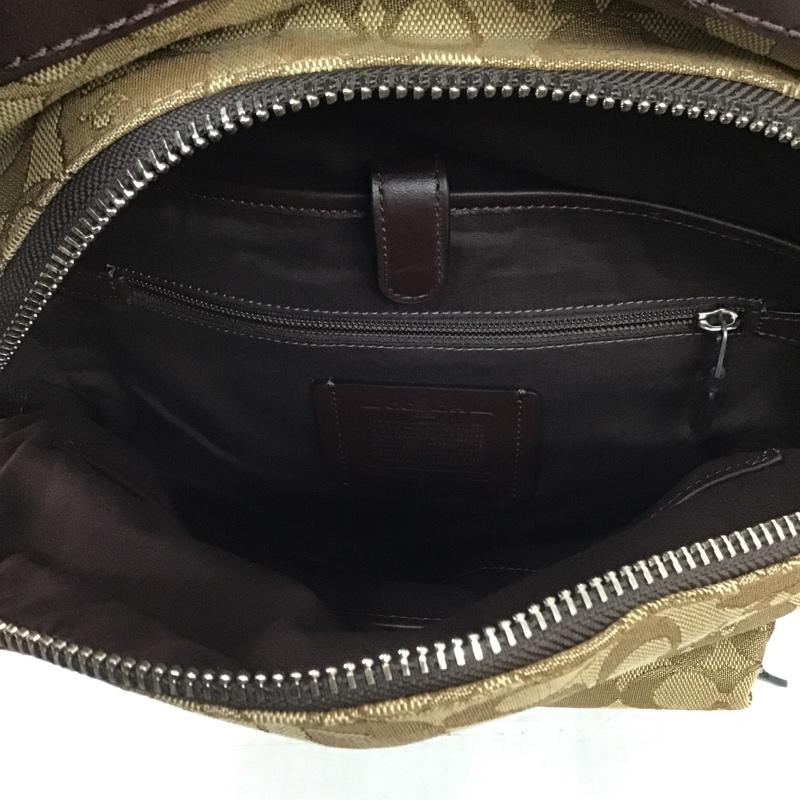 アベイシングエイプ A BATHING APE リュックサック、デイパック リュックサック、デイバッグ ACADEMY BACKPACK COACH 88827 総柄 ベージュ / ベージュ / X 茶 / ブラウン / メンズ USED 古着 中古 10102438