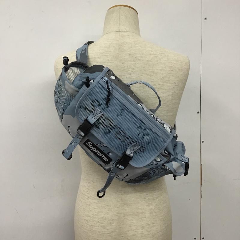 シュプリーム Supreme ウエストバッグ ウエストバッグ 20SS Waist Bag CORDURA ショルダー 2WAY ロゴ、文字 水色 / ライトブルー / X 灰 / グレー / メンズ USED 古着 中古 10102447