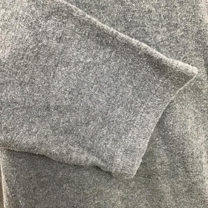 バーバリーブラックレーベル BURBERRY BLACK LABEL カットソー 長袖 BMV56-107-06 長袖Tシャツ クルーネックカットソー ホースロゴ 3 ロゴ、文字 灰 / グレー / メンズ USED 古着 中古 10102493
