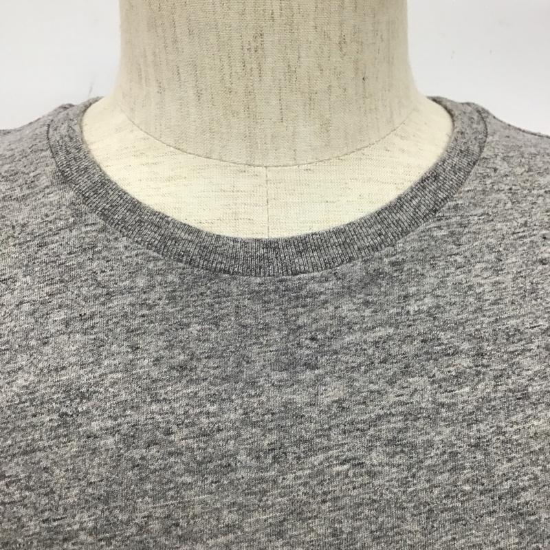 ポロラルフローレン POLO RALPH LAUREN Tシャツ 半袖 半袖カットソー 刺繍Tシャツ クルーネックカットソー Tシャツ M ロゴ、文字 灰 / グレー / メンズ USED 古着 中古 10102495