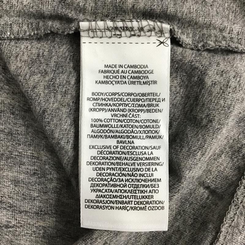 ポロラルフローレン POLO RALPH LAUREN Tシャツ 半袖 半袖カットソー 刺繍Tシャツ クルーネックカットソー Tシャツ M ロゴ、文字 灰 / グレー / メンズ USED 古着 中古 10102495