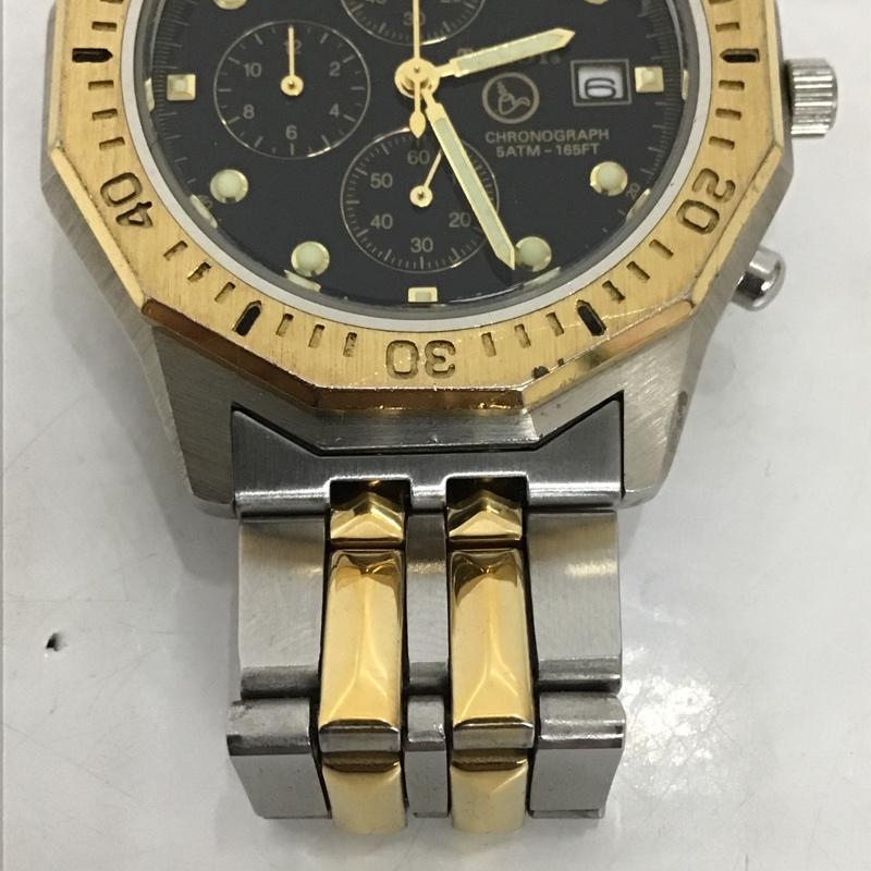 古着 USED 腕時計 アナログ(クォーツ式) TOROY 5ATM 箱有 ロゴ、文字 銀 / シルバー / X 金 / ゴールド / メンズ USED 古着 中古 10102500