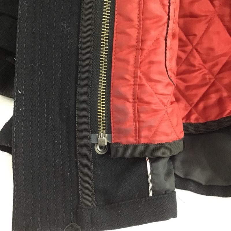 バーバリーブラックレーベル BURBERRY BLACK LABEL ジャケット、上着 ジャンパー、ブルゾン ジップアップジャケット M65 アウター ミリタリージャケット LL 無地 黒 / ブラック / メンズ USED 古着 中古 10102503