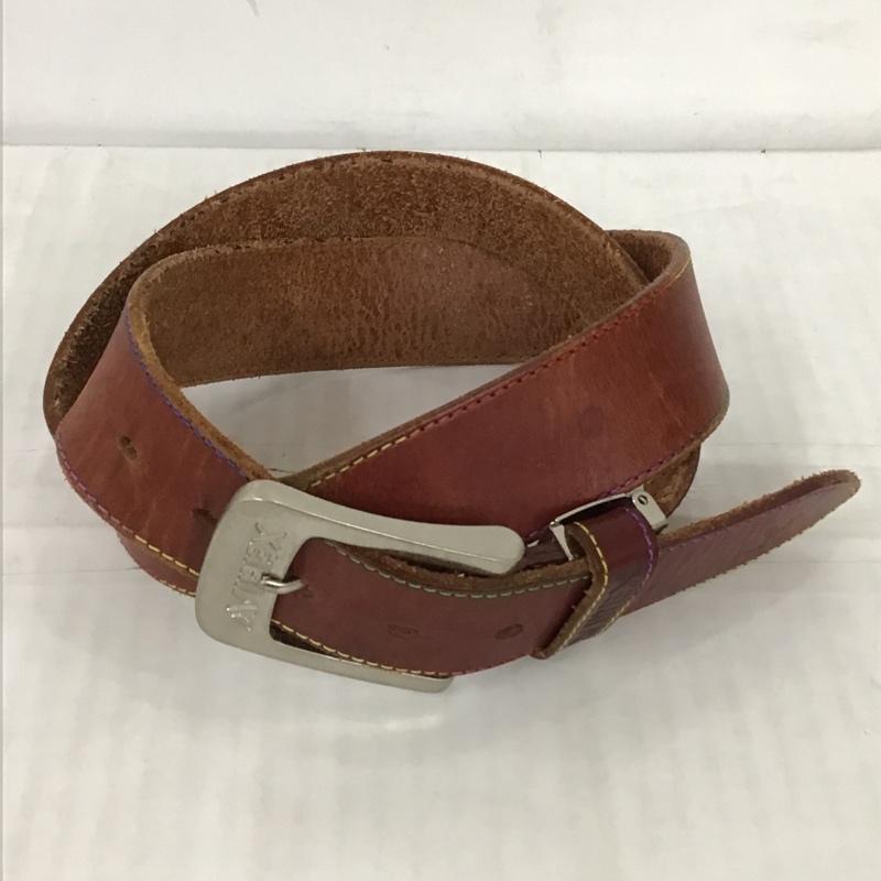 アヴィレックス AVIREX ベルト・バックル ベルト レザー ロゴ、文字 茶 / ブラウン / メンズ USED 古着 中古 10102507