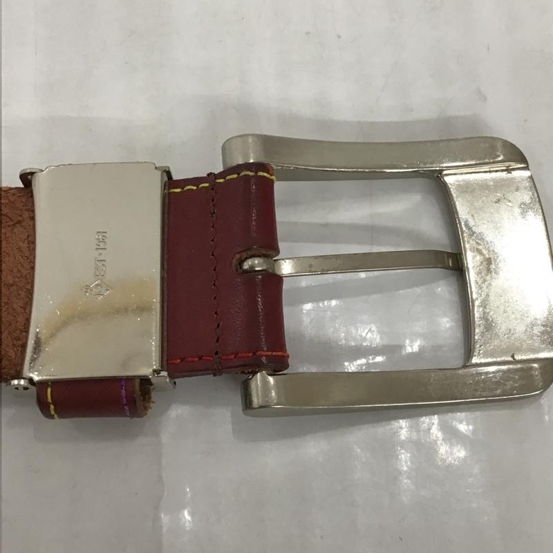 アヴィレックス AVIREX ベルト・バックル ベルト レザー ロゴ、文字 茶 / ブラウン / メンズ USED 古着 中古 10102507