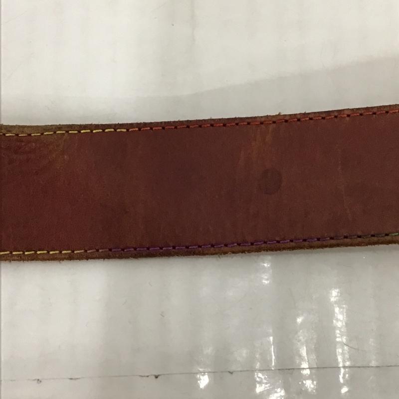 アヴィレックス AVIREX ベルト・バックル ベルト レザー ロゴ、文字 茶 / ブラウン / メンズ USED 古着 中古 10102507