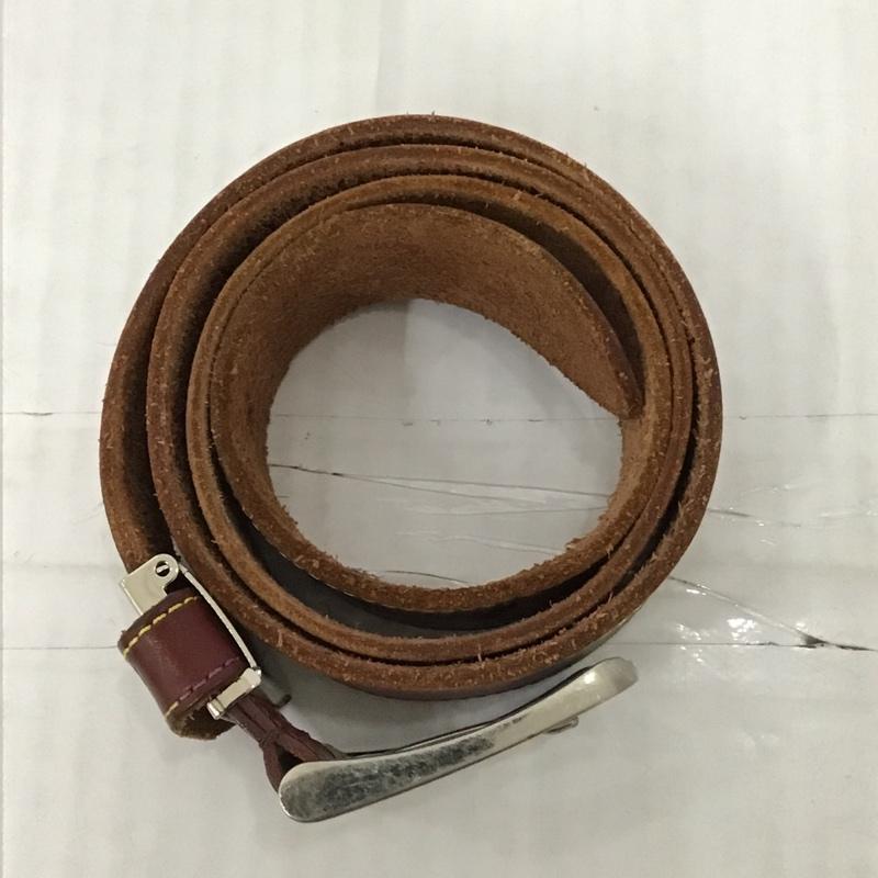 アヴィレックス AVIREX ベルト・バックル ベルト レザー ロゴ、文字 茶 / ブラウン / メンズ USED 古着 中古 10102507