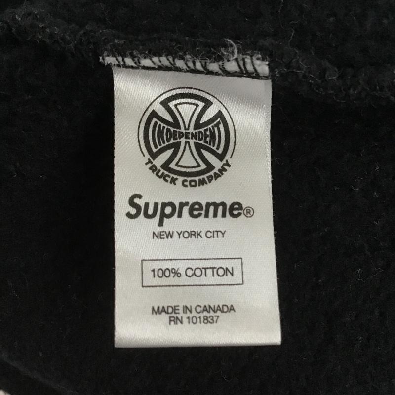 シュプリーム Supreme トレーナー 長袖 Fall/Winter2017 Supreme/IndependentFuckTheRestCrewneck コラボ 長袖トレーナー M ロゴ、文字 黒 / ブラック / メンズ USED 古着 中古 10102508