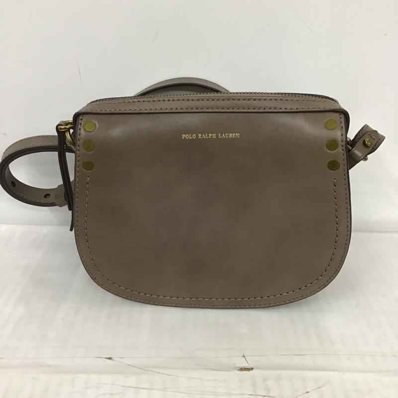 ポロラルフローレン POLO RALPH LAUREN ショルダーバッグ ショルダーバッグ ロゴ、文字 灰 / グレー / レディース USED 古着 中古 10102518