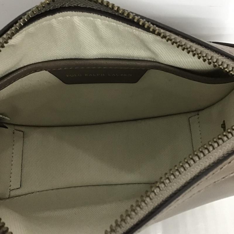 ポロラルフローレン POLO RALPH LAUREN ショルダーバッグ ショルダーバッグ ロゴ、文字 灰 / グレー / レディース USED 古着 中古 10102518