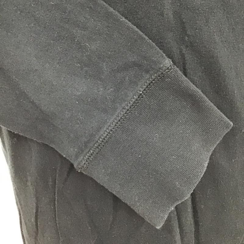 バーバリーブラックレーベル BURBERRY BLACK LABEL カットソー 長袖 BMV25-513-09 ロゴロングスリーブカットソー 長袖Tシャツ クルーネックカットソー 3 ロゴ、文字 黒 / ブラック / メンズ USED 古着 中古 10102533