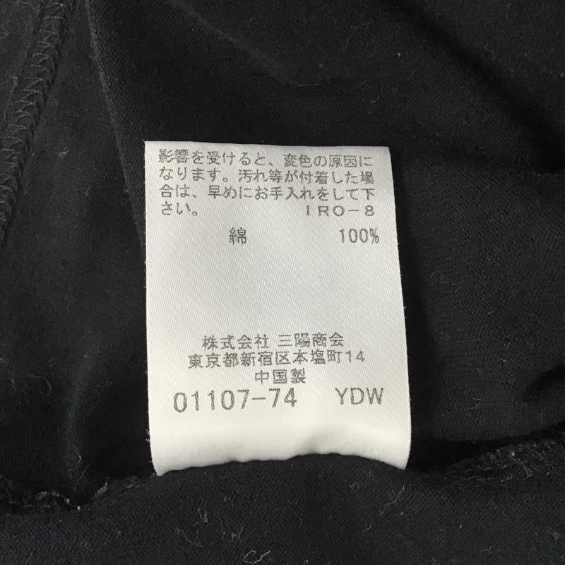 バーバリーブラックレーベル BURBERRY BLACK LABEL カットソー 長袖 BMV25-513-09 ロゴロングスリーブカットソー 長袖Tシャツ クルーネックカットソー 3 ロゴ、文字 黒 / ブラック / メンズ USED 古着 中古 10102533