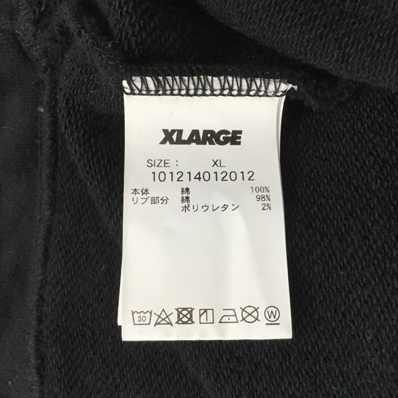 エクストララージ XLARGE パーカー 長袖 長袖パーカー フード付きパーカー 刺繍スウェット トレーナー XL ロゴ、文字 白 / ホワイト / X 黒 / ブラック / X 青 / ブルー / メンズ USED 古着 中古 10102542