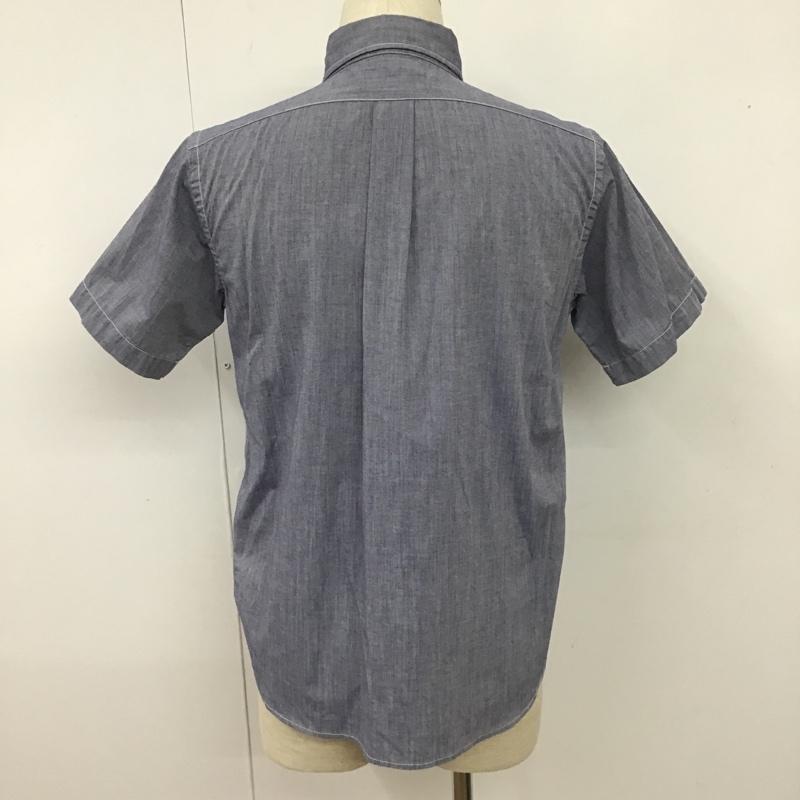 マーモット Marmot シャツ、ブラウス 半袖 MJS-S6076 KATODRYCHAMBRAYPULLOVERH/SSHIRT 半袖シャツ カラーシャツ M 無地 水色 / ライトブルー / レディース USED 古着 中古 10102547