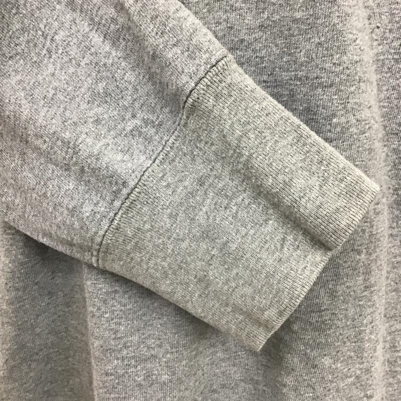 サカイ Sacai カットソー 長袖 15-00893M クルーネックVガゼットカットソー 長袖カットソー プリントTシャツ 3 ロゴ、文字 灰 / グレー / メンズ USED 古着 中古 10102550